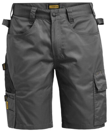 Jobman 2723 Service Shorts Donkergrijs/Zwart