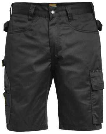 Jobman 2723 Service Shorts Zwart/Zwart