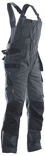 Jobman 3730 Bib N' Brace Donker grijs/Zwart