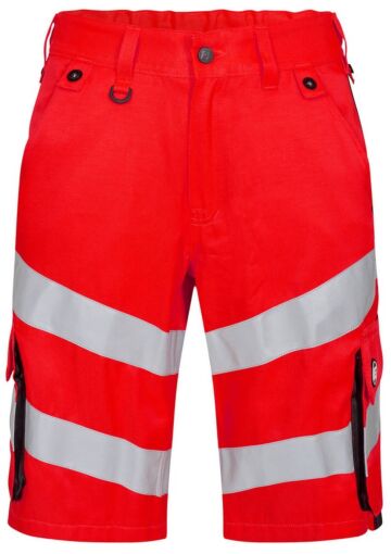 F. Engel 6545 Safety Light Short Repreve Red/Black