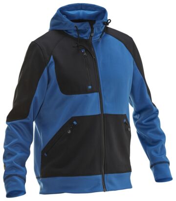 Jobman 5303 Hoodie Spun Dye Kobalt/Zwart
