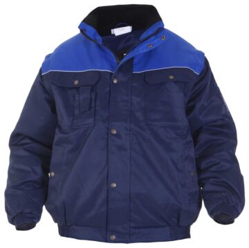 Hydrowear Lyon Pilotjack Marineblauw/Kobalt