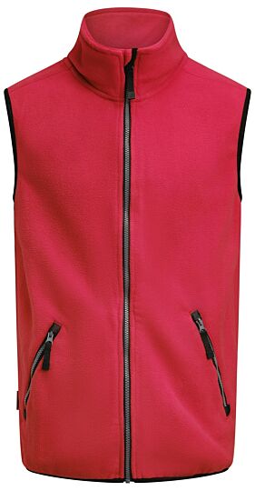 Jobman 7501 Fleece Vest Rood
