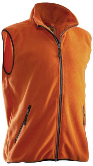 Jobman 7501 Fleece Vest Oranje