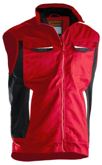 Jobman 7507 Service Vest Rood