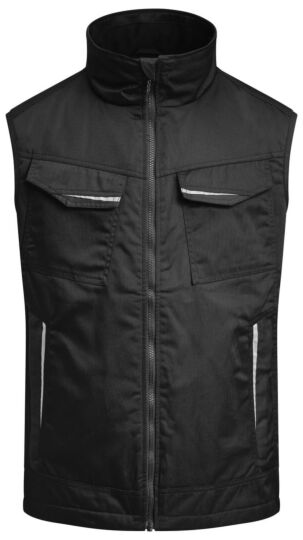 Jobman 7517 Service Vest Lined Zwart