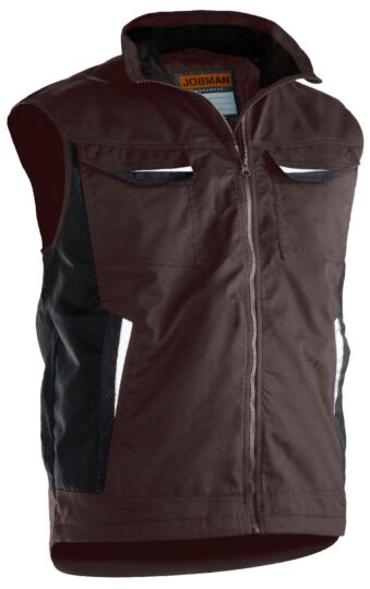 Jobman 7517 Service Vest Lined Bruin