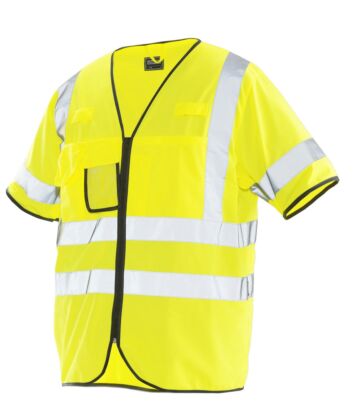 Jobman 7598 Hi-Vis Vest Geel