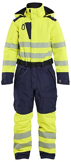Blåkläder 6726-1977 Dames winteroverall High Vis High Vis Geel/Marineblauw