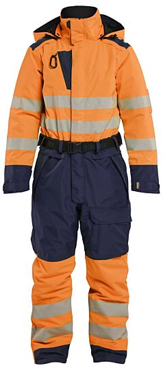 Blåkläder 6726-1977 Dames winteroverall High Vis High Vis Oranje/Marineblauw
