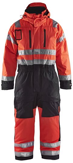 Blåkläder 6763-1977 Winteroverall High Vis High Vis Rood/Zwart