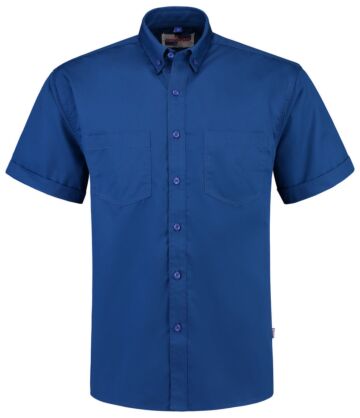 Tricorp 701003 Werkhemd Korte Mouw Basis Korenblauw