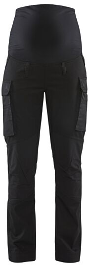 Blåkläder 7101-1830 Service zwangerschapsbroek stretch Zwart