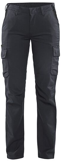 Blåkläder 7144-1832 Dames industrie werkbroek stretch Medium grijs/Zwart
