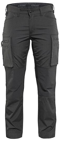 Blåkläder 7159-1845 Dames Service werkbroek Stretch Donkergrijs/Zwart