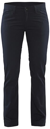 Blåkläder 7165-1830 Dames Chino 2-weg stretch Donker marineblauw