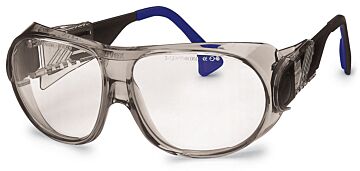 Uvex veiligheidsbril futura 9180-015 bruin montuur heldere lens UV 2-1.2 optidur NCH
