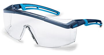 Uvex veiligheidsbril astrospec 2.0 9164-065 heldere PC lens blauw/lichtblauw montuur UV 2C-1.2 O