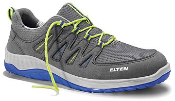 Elten Maddox Grey/Blue Low Esd S1P Werkschoenen