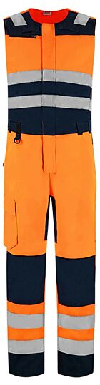 Tricorp 753007 Bodybroek High Vis Bicolor Fluor Oranje/Blauw