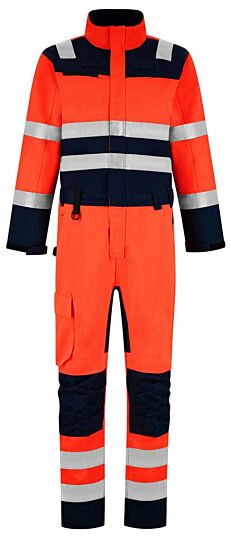 Tricorp 753009 Overall High Vis Bicolor Fluor Blauw