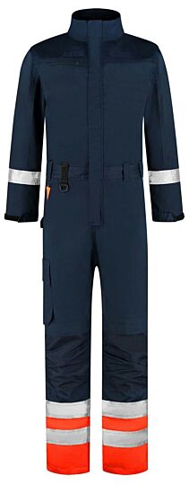 Tricorp 753010 Overall High Vis Blauw/Fluor Oranje