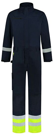 Tricorp 753010 Overall High Vis Blauw/Fluor Geel