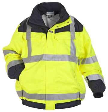Hydrowear Multinorm Pilotjack Moers Fluor Geel/Marine
