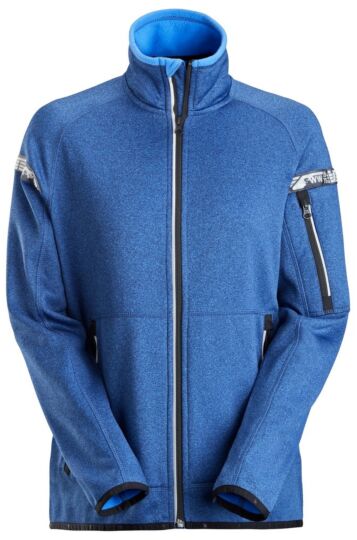 Snickers 8017 AllroundWork 37.5® Dames Fleece Jack Blauw