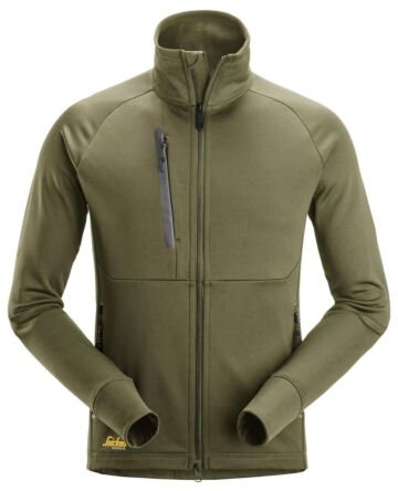 Snickers 8023 Polartec® Power Stretch® Jack Khakigroen