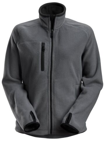 Snickers 8027 POLARTEC® Dames Fleece Jack Staalgrijs/Zwart