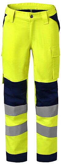 HAVEP 80621 Damesbroek Multi Protector+ Fluo Geel/Marine