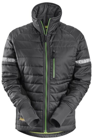 Snickers 8107 AllroundWork 37.5® Isolerend Damesjack Staalgrijs/Zwart