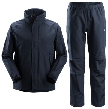 Snickers 8378 Set Regenkleding Marineblauw
