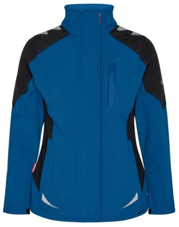 F. Engel 8815 Galaxy Softshell Jacket Ladies Blue/Black