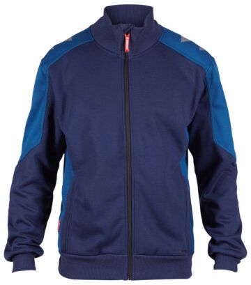 F. Engel 8830-233 Sweat Cardigan Inkt Blauw/Diesel Blauw