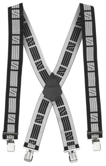 Snickers 9050 Elastische Bretels Zwart/Grijs