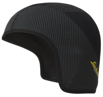Snickers 9053 FlexiWork Seamless Helmvoering Zwart/Grijs