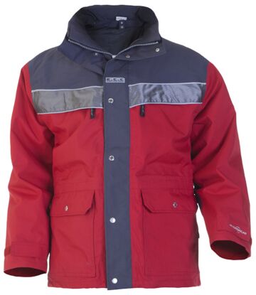 Hydrowear Kiel Parka Rood/Grijs