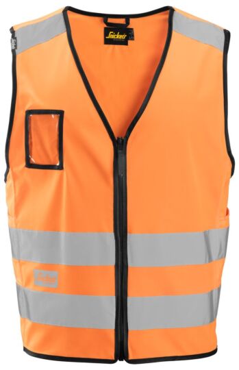 Snickers 9153 Vest High Visibility Klasse 2 High-Vis Oranje