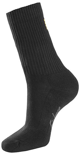 Snickers 9214 Cotton Socks 3-Pack Zwart