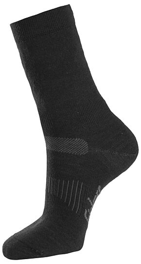 Snickers 9216 Wool Socks 2-Pack Zwart