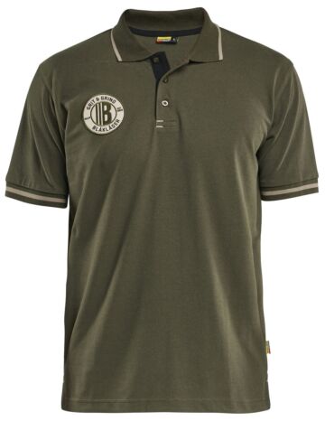Blåkläder 9402-1050 Poloshirt Grit & Grind Donker Herfstgroen