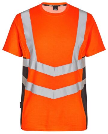 F. Engel 9544 Safety T-Shirt SS Orange/Anthracite