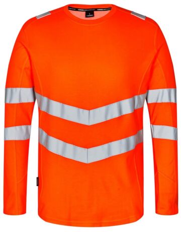 F. Engel 9545 Safety T-Shirt LS Orange