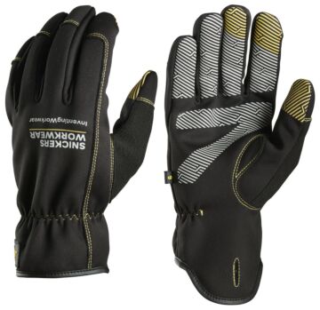 Snickers 9562 Weather Flex Dry Gloves Zwart