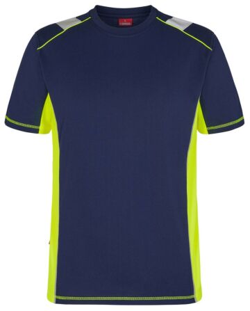 F. Engel 9870 Cargo T-Shirt Blue ink/Yellow