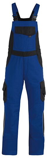 FHB Eckhard Tuinbroek Twill Korenblauw-Zwart