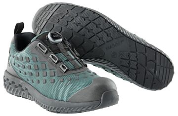 Mascot F0650-704 Veiligheidsschoenen laag Bosgroen/Zwart