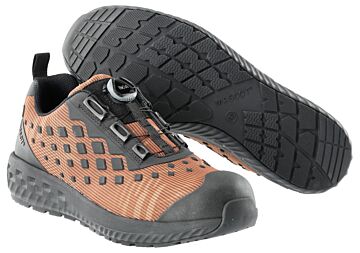Mascot F0650-704 Veiligheidsschoenen laag Notenbruin/Zwart